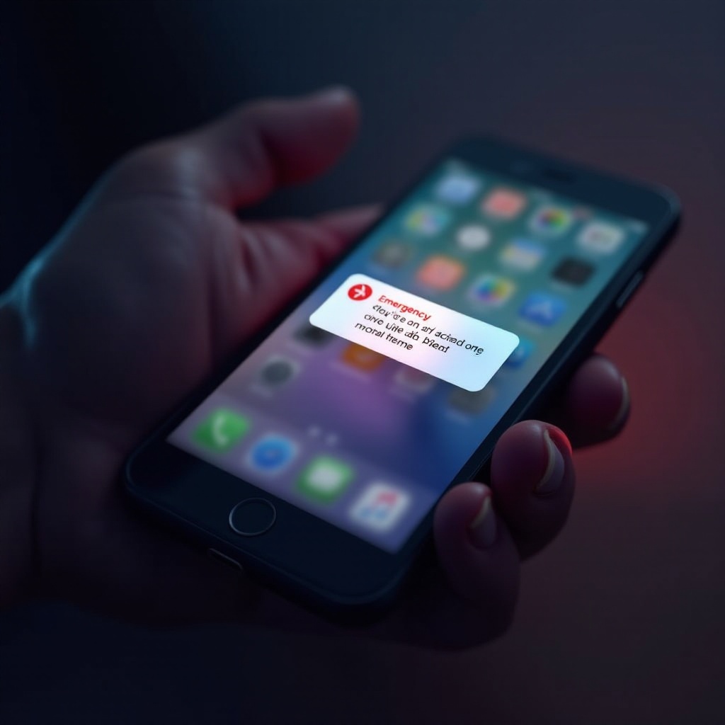 apa yang terjadi jika saya memaksa berhenti darurat ponsel saya