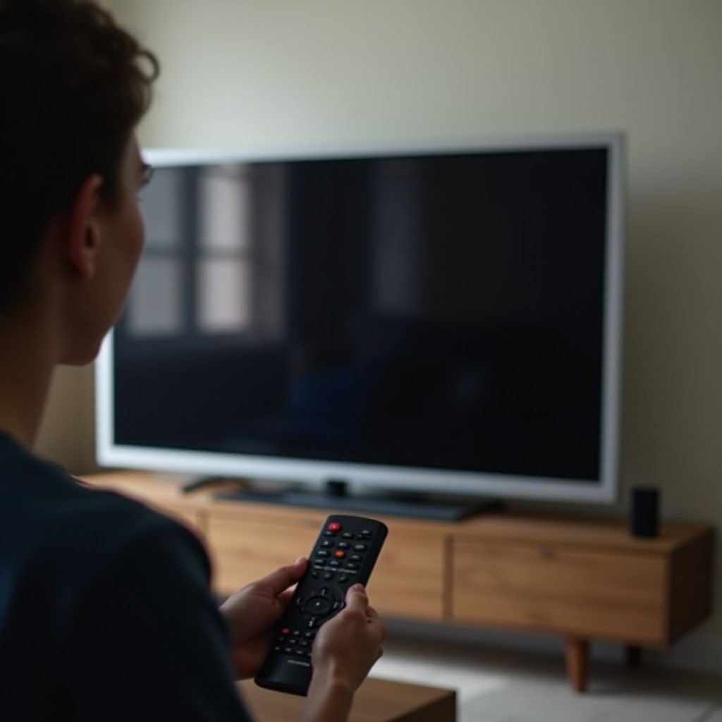 サムスンのテレビが消えて、再びつかない