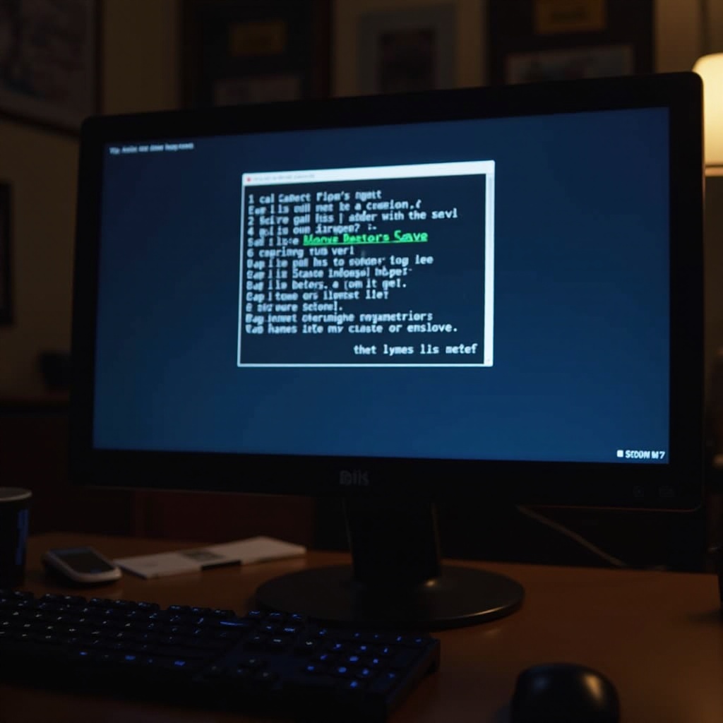 scummvm dapatkah saya mengontrol menu simpan pulihkan dengan keyboard