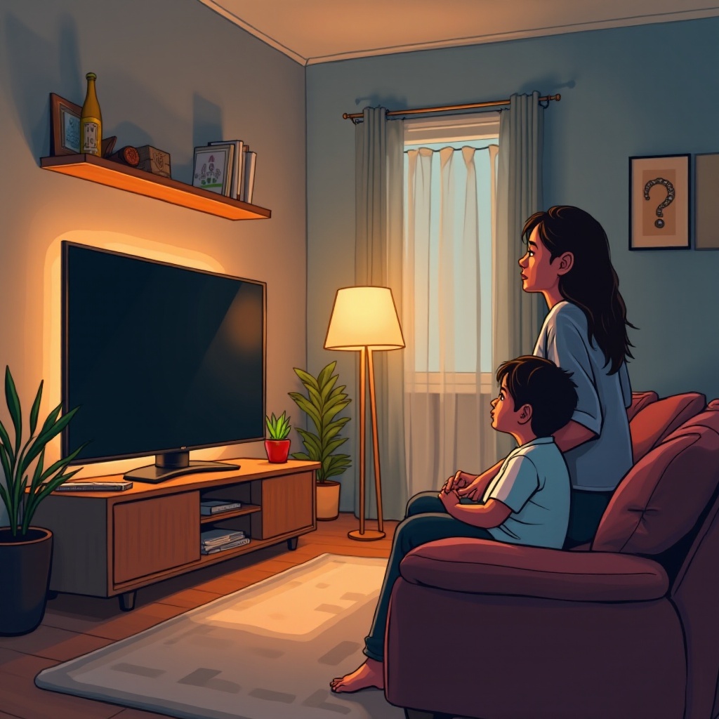 televisioni sammuu jatkuvasti 5 sekunnin välein