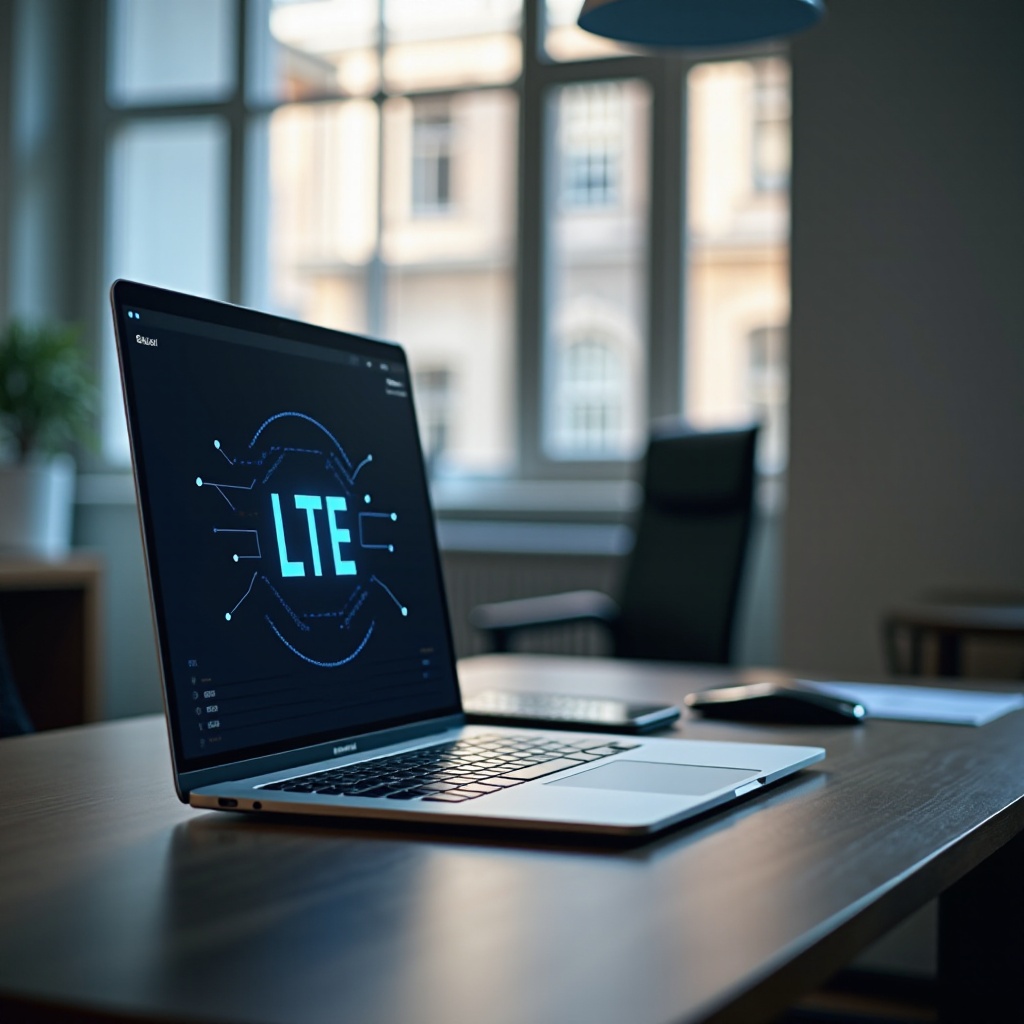 laptop dengan LTE