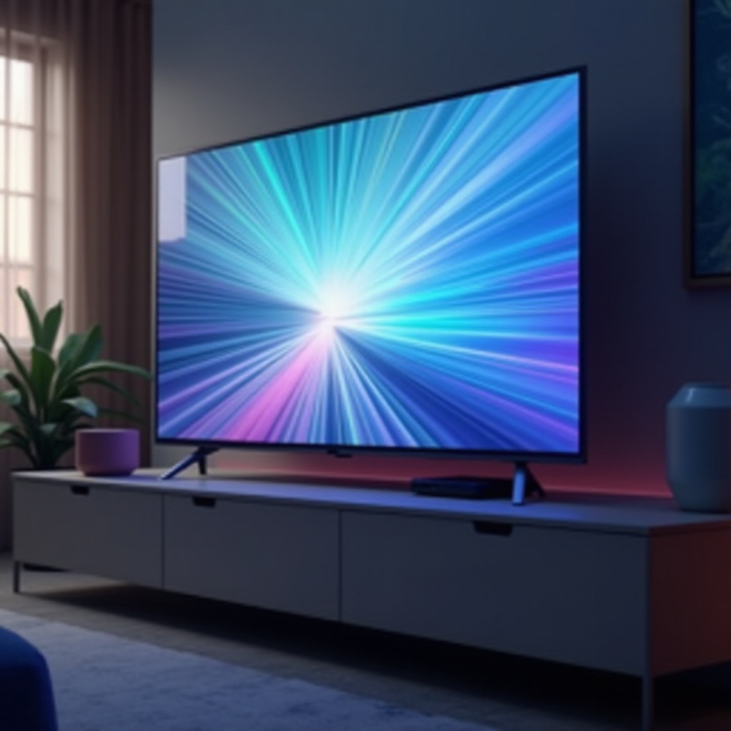 tv bergetar