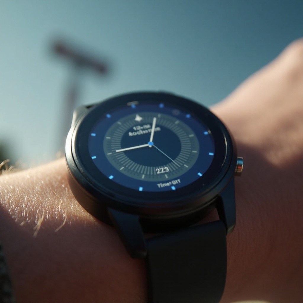 amazfit smartwatch tijdinstelling