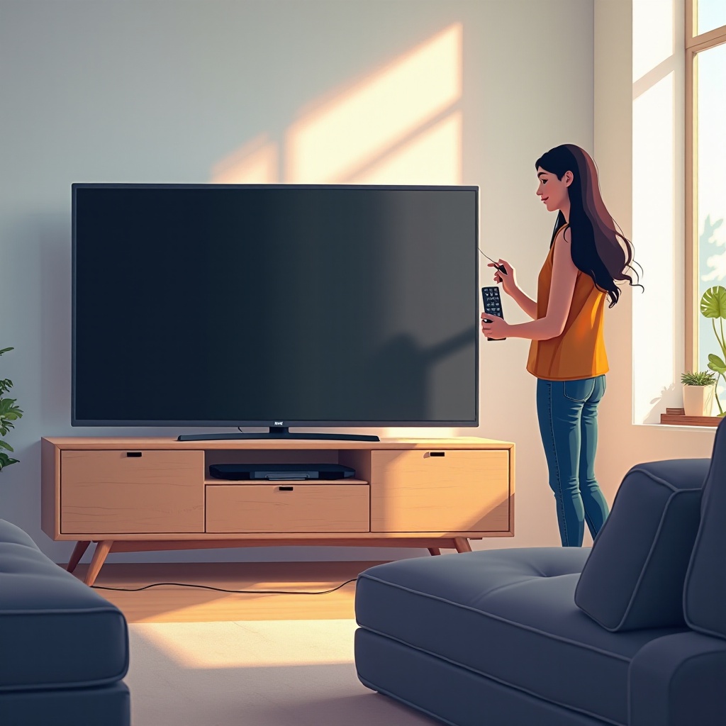 テレビはつくが、映像も音声も出ない