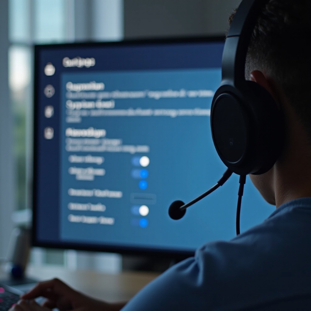 headset microphone not working
