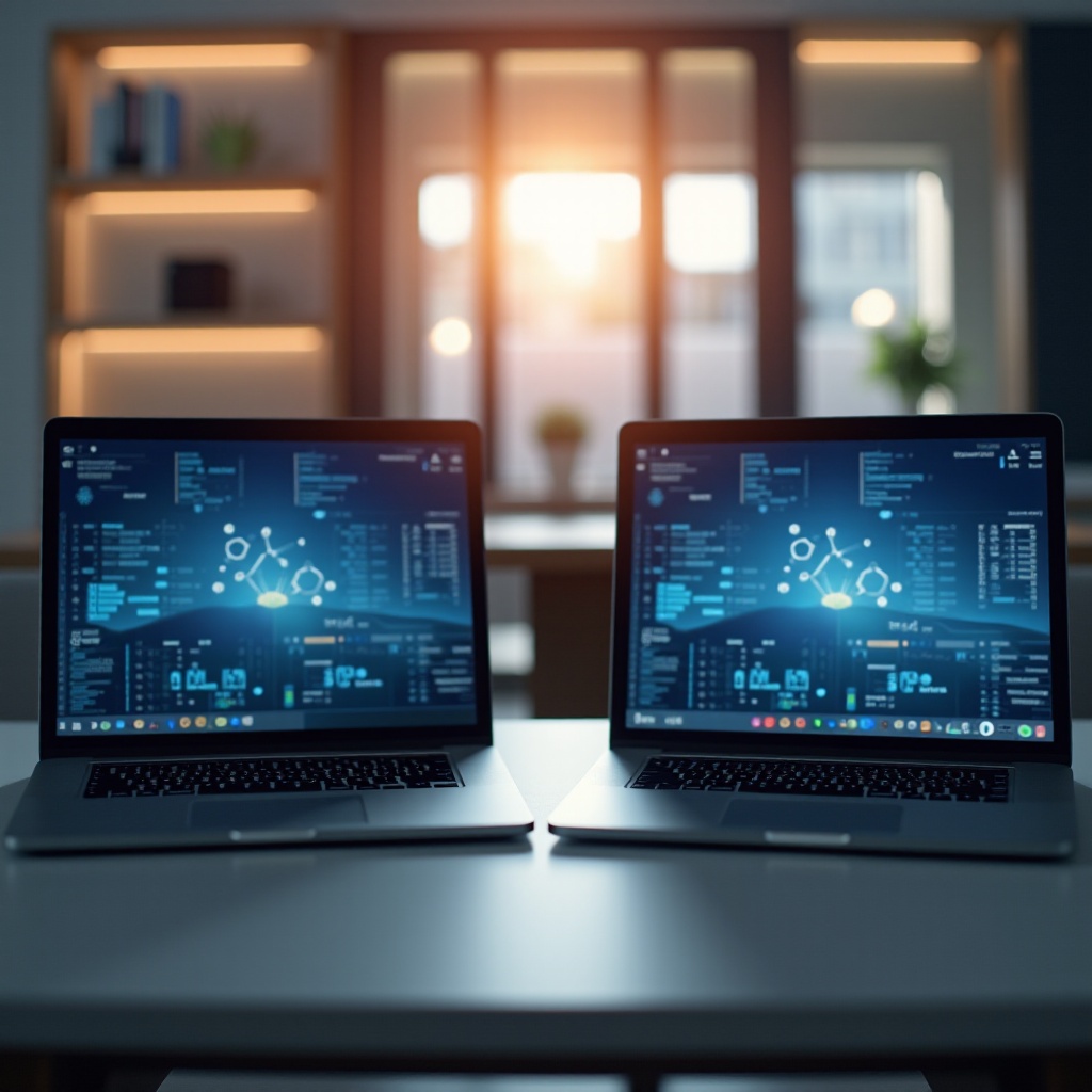 bagaimana cara untuk swap lebih mudah antara dua laptop