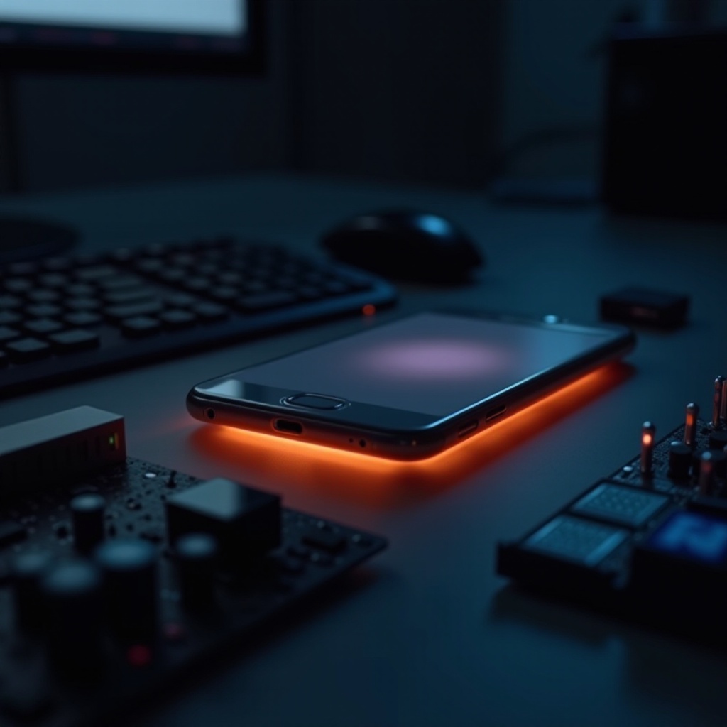 samsung telefoon oververhit maar niet heet