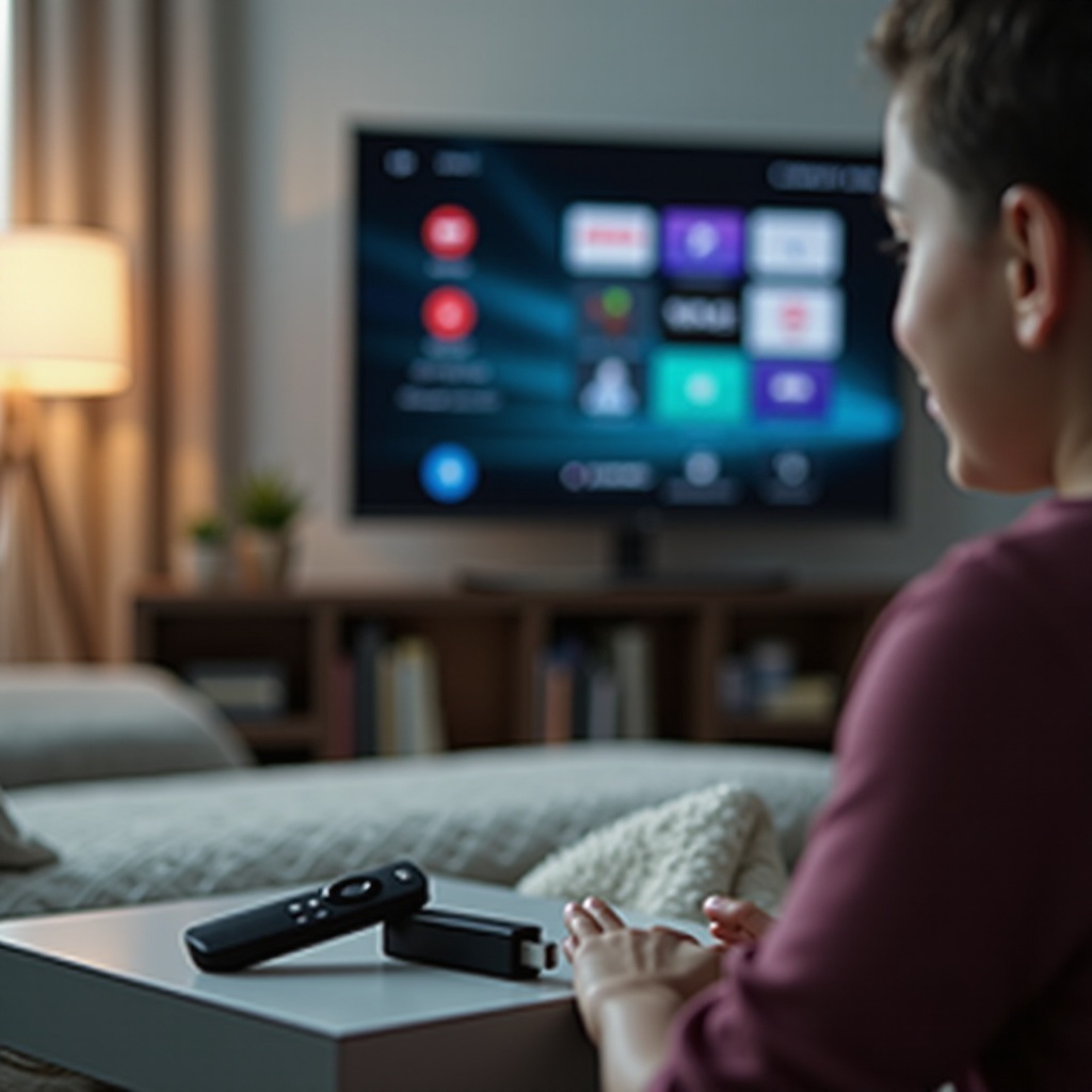 firestick가 TV에 연결되지 않음