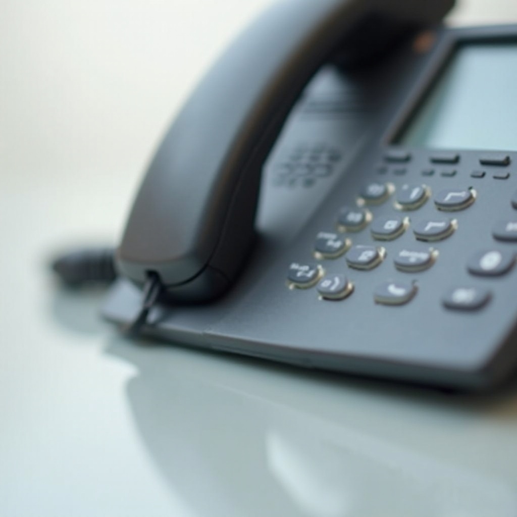 Ekran Polyphone VVX 250 nie działa