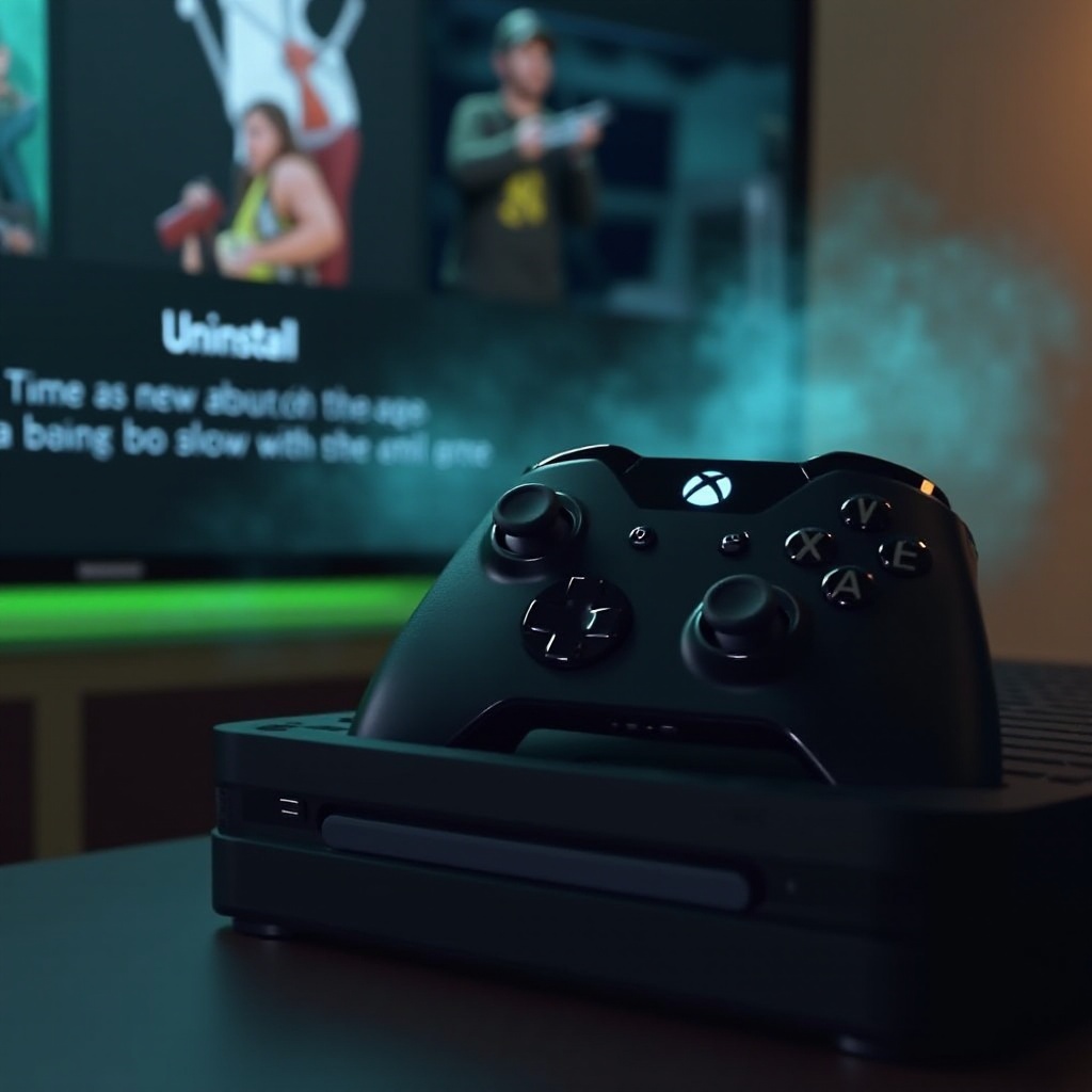 how do you uninstall a game on the xbox one