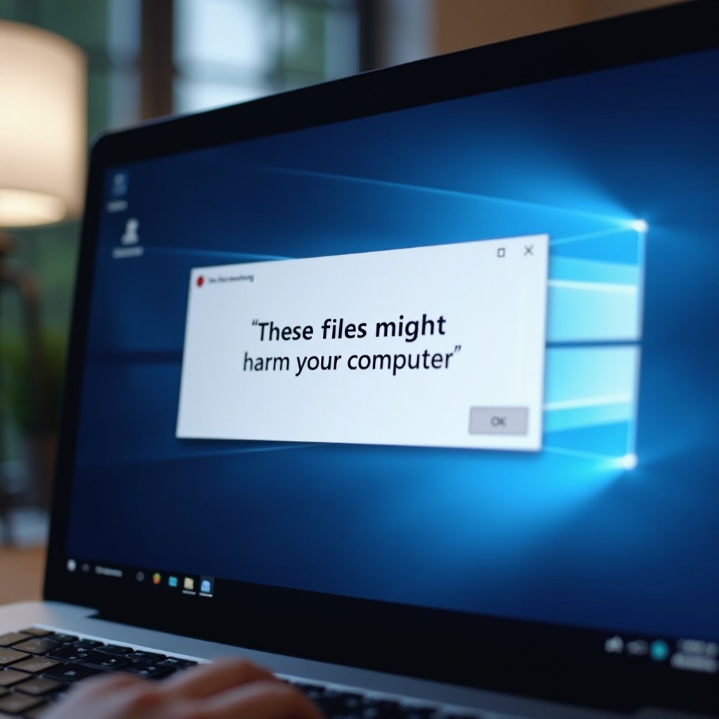 Windows 10 ไฟล์เหล่านี้อาจเป็นอันตรายต่อคอมพิวเตอร์ของคุณ