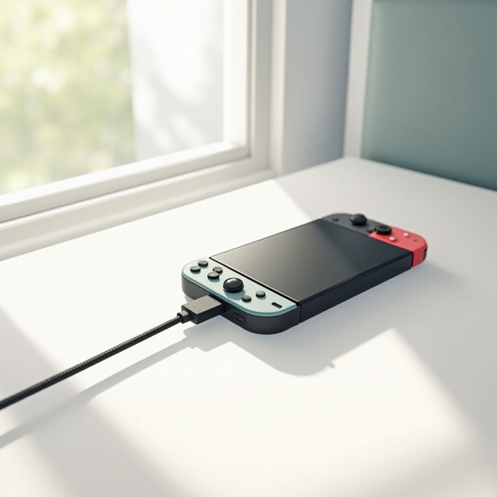 how to charge a switch without the dock