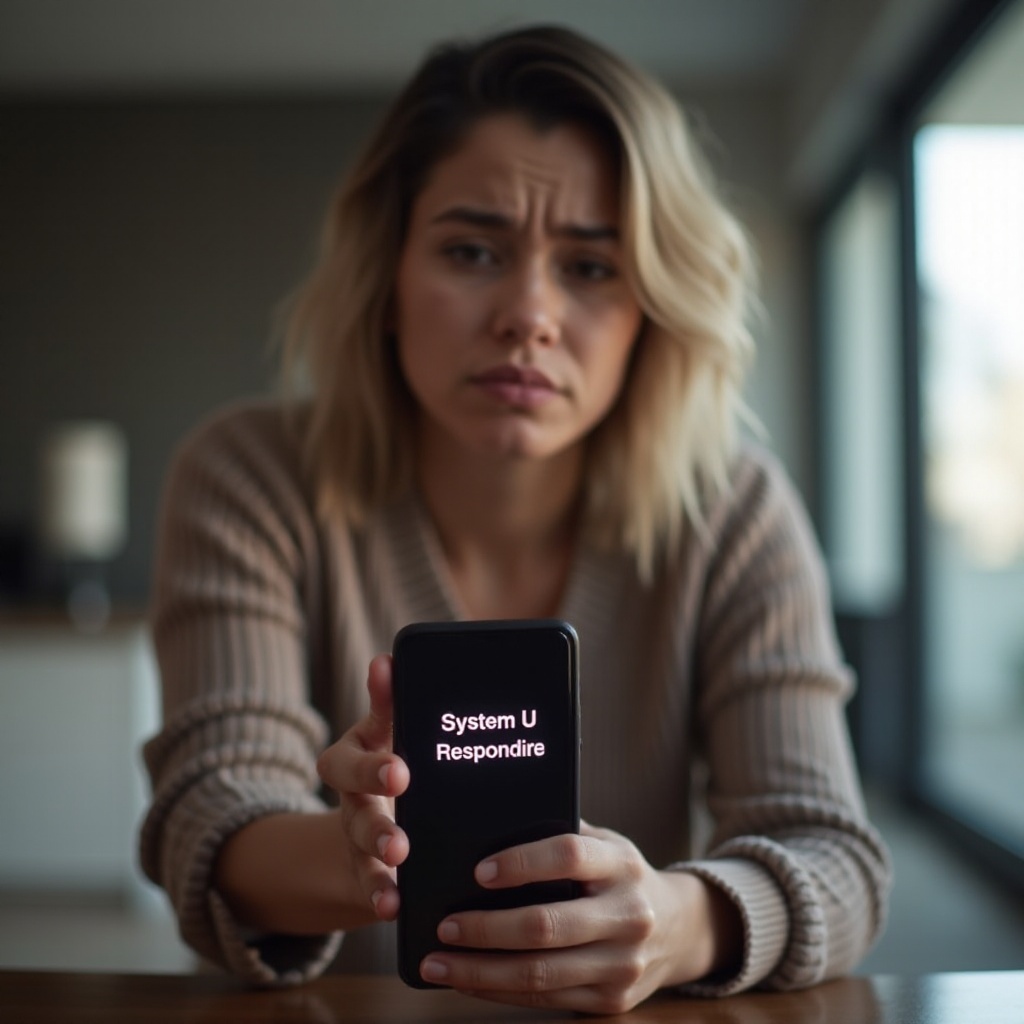 why does my phone keep saying system ui not responding