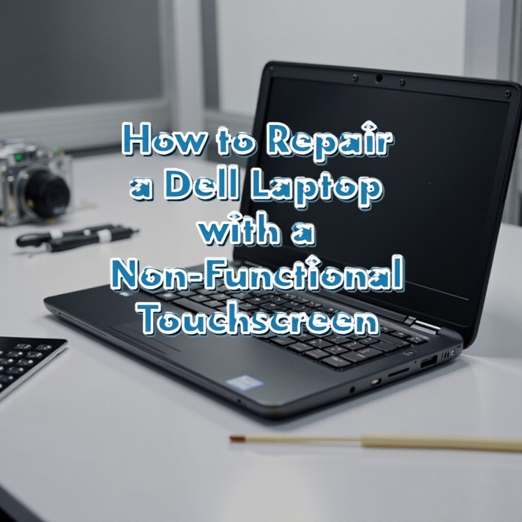 touchscreen Dell-laptop werkt niet