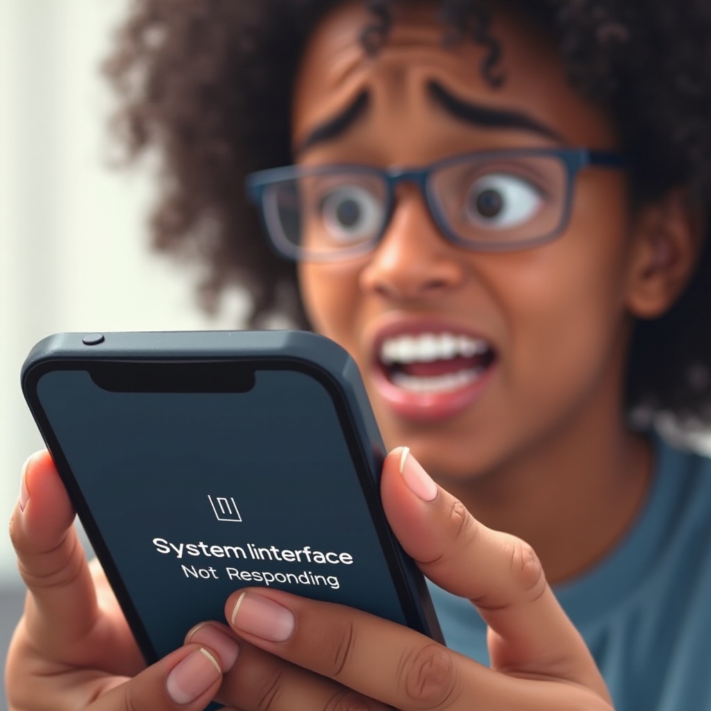 dlaczego mój telefon wciąż mówi, że interfejs systemowy nie odpowiada