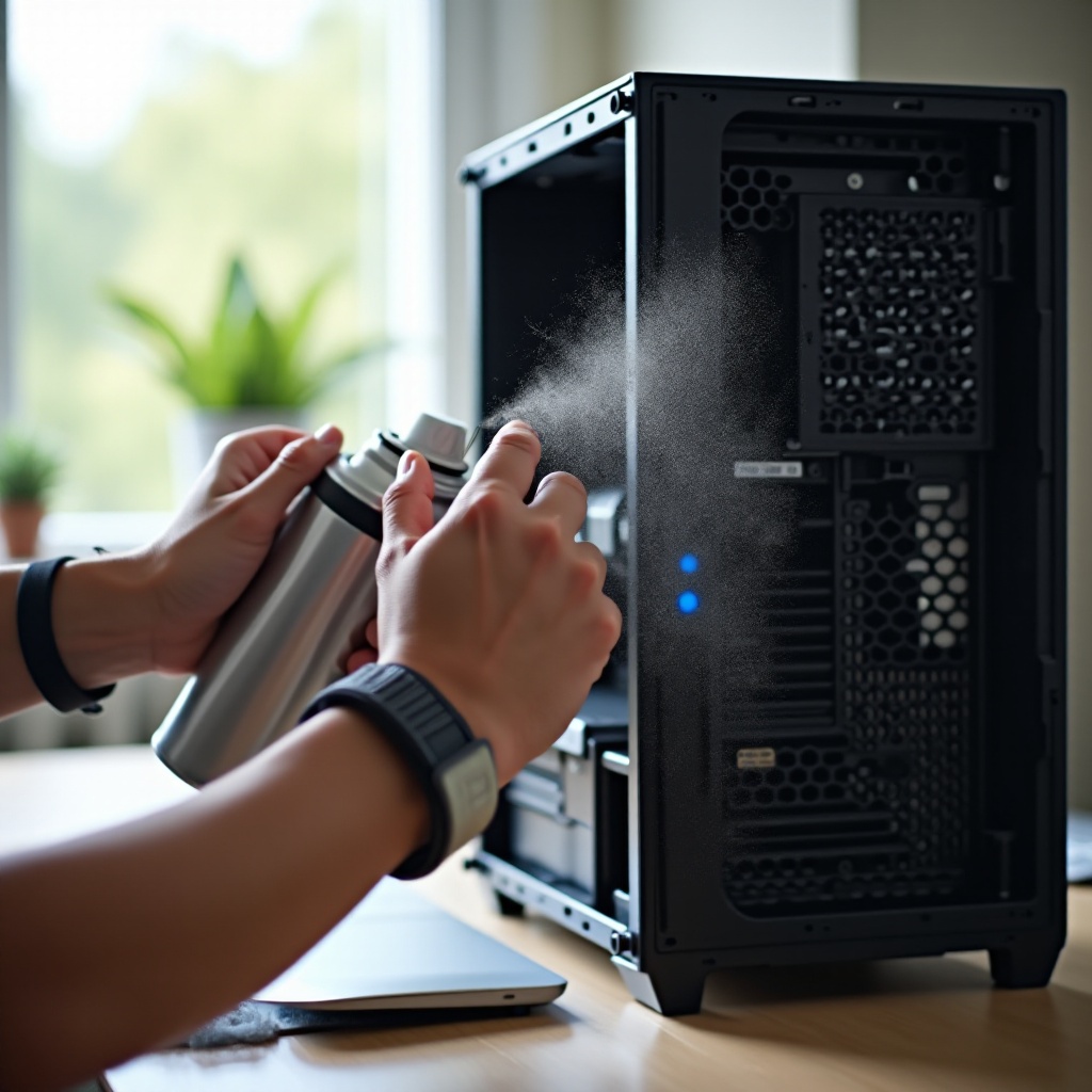how to dust your computer