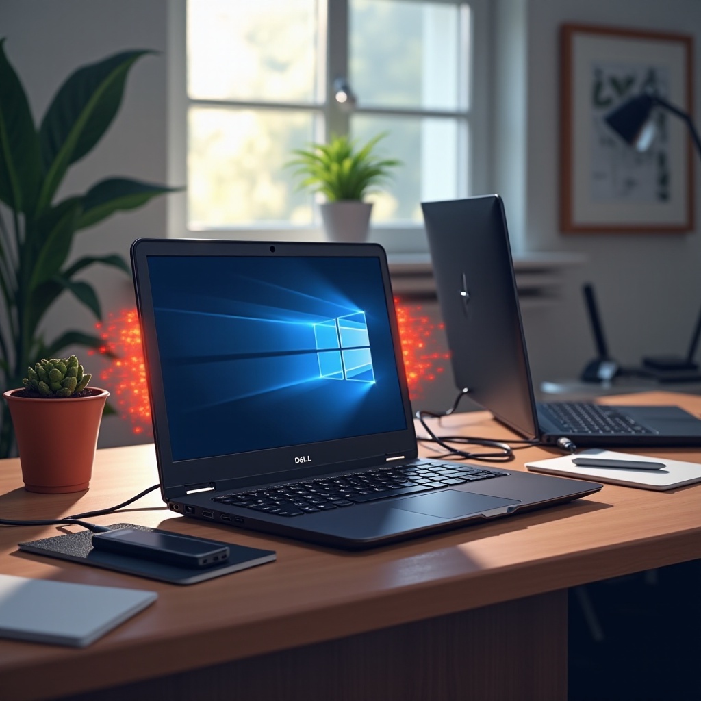 laptop dell kepanasan