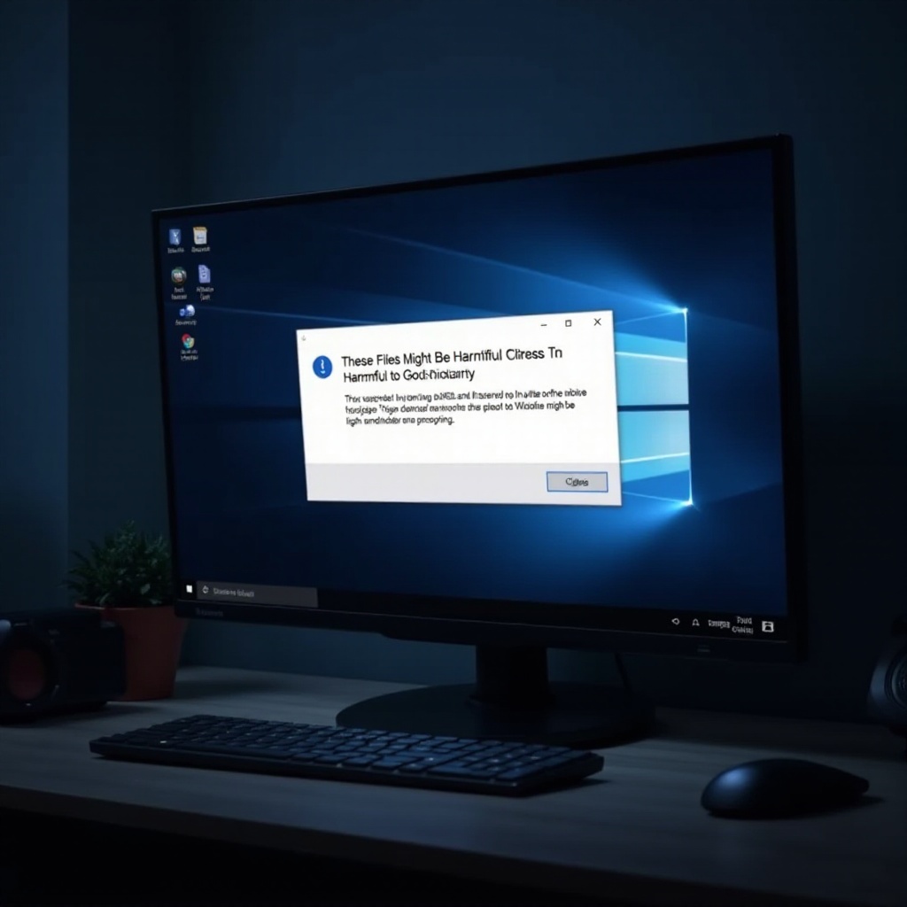 Windows 10 nämä tiedostot saattavat olla haitallisia tietokoneellesi