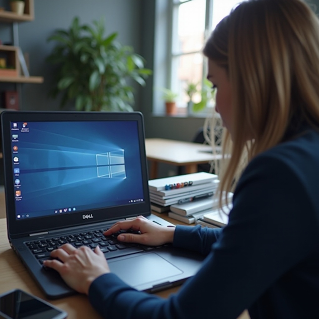 터치스크린 Dell 노트북이 작동하지 않음