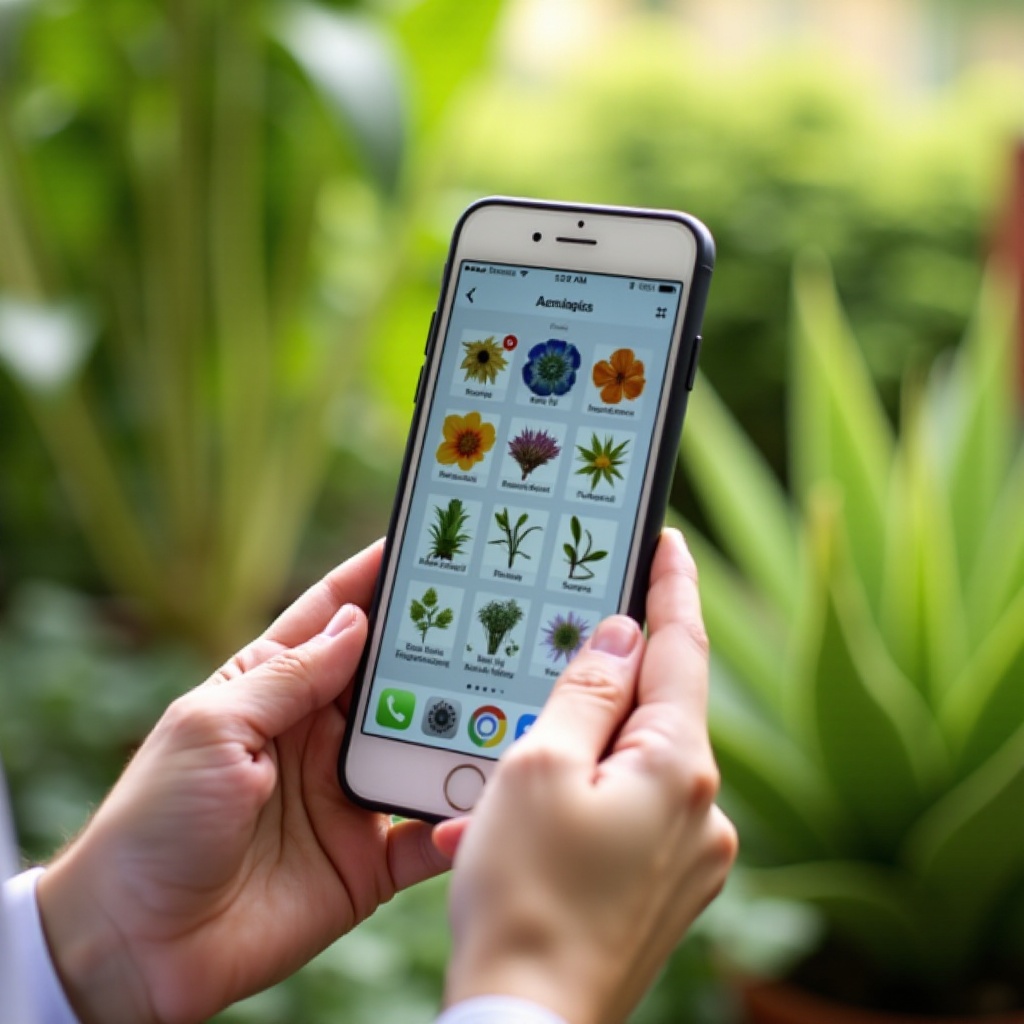 Pengenal tanaman iPhone tidak berfungsi