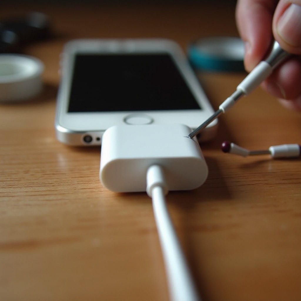 how to fix the iphone charger cable