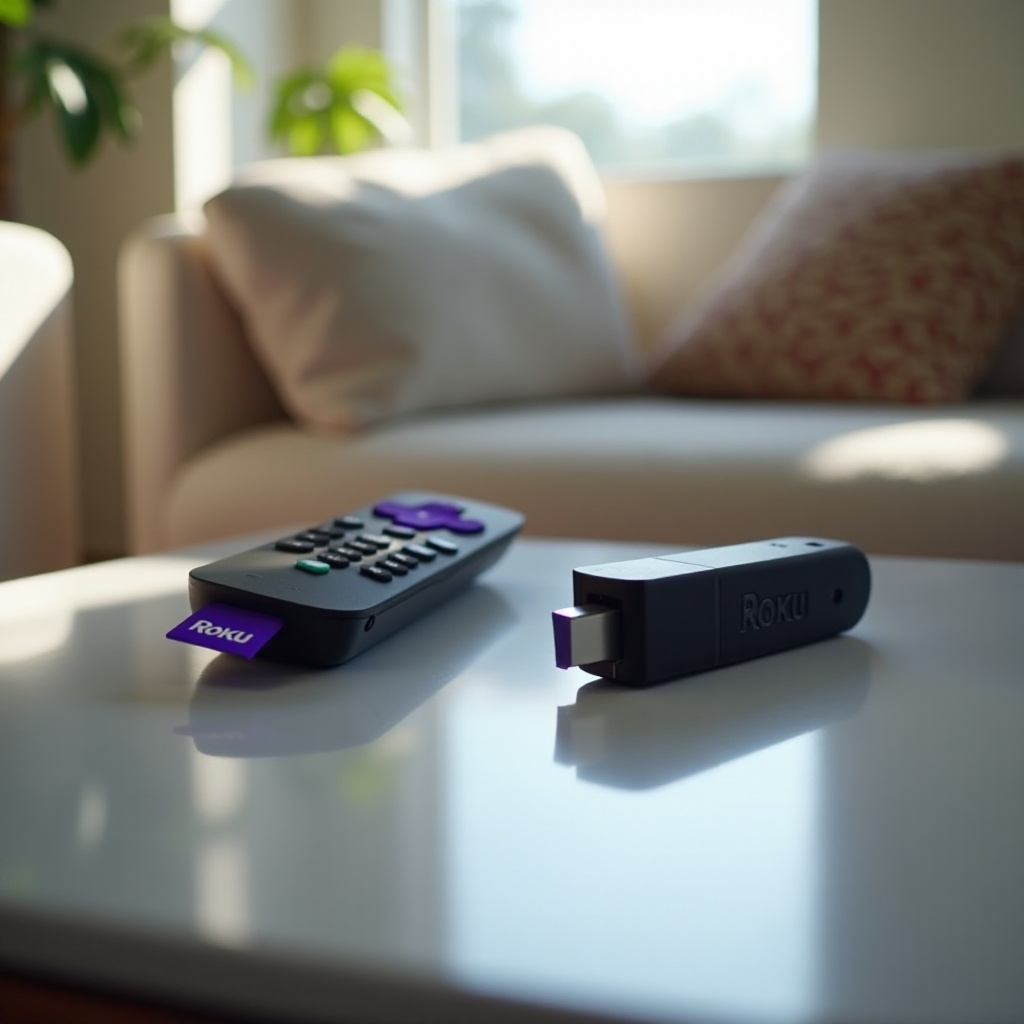 sparuj pilota Roku z urządzeniem Roku Stick
