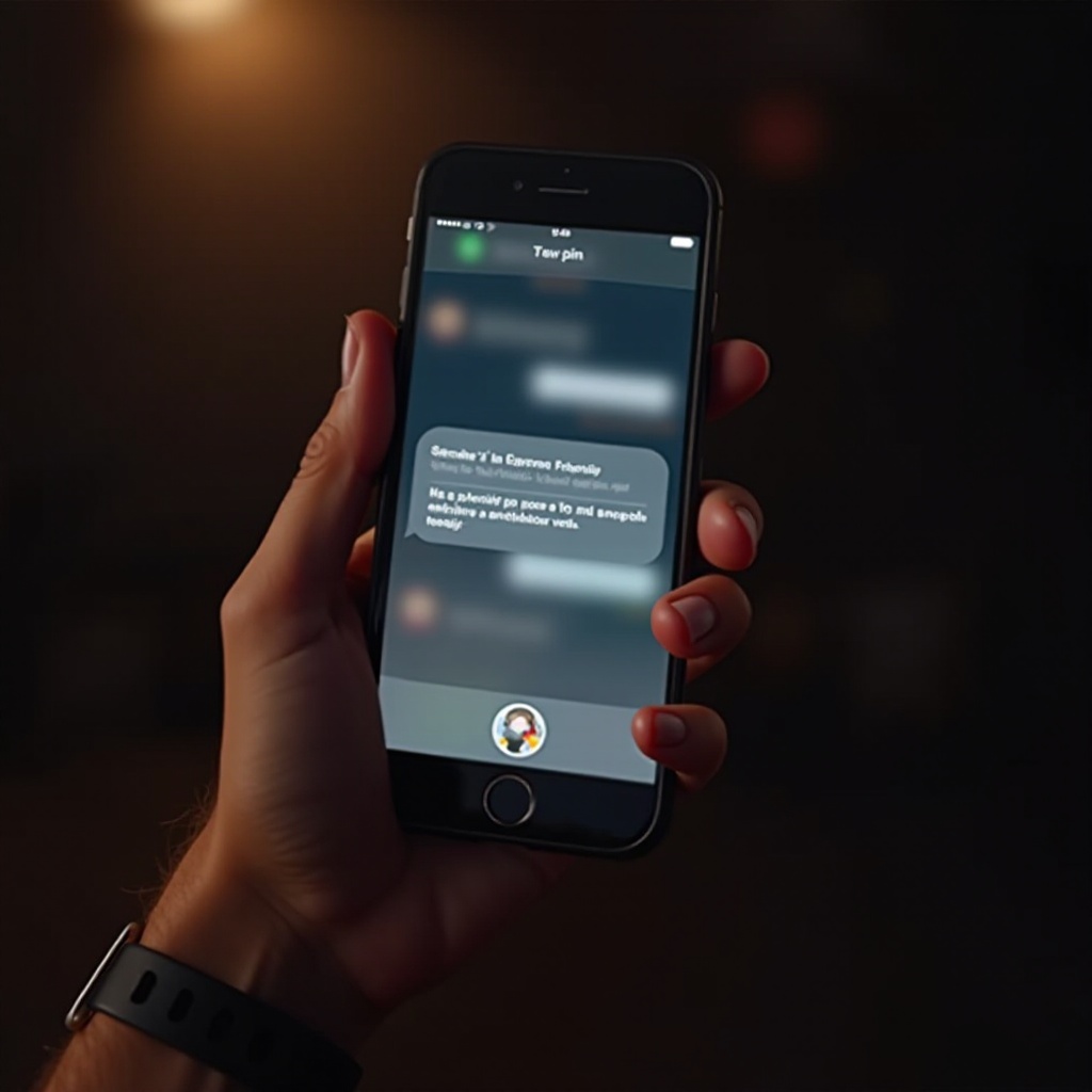 iPhoneで誰かをピンするにはどうすればいいですか