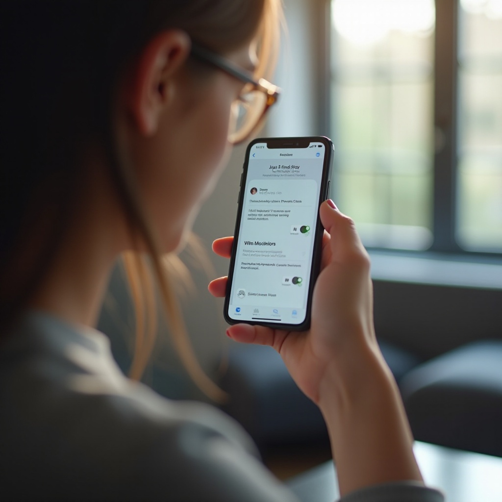 Krijg je een melding wanneer iemand stopt met het delen van zijn/haar locatie op een iPhone?