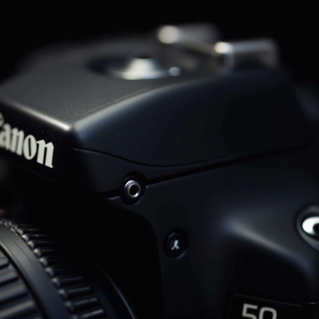 canon eos rebel sl3 mic and headphone slots