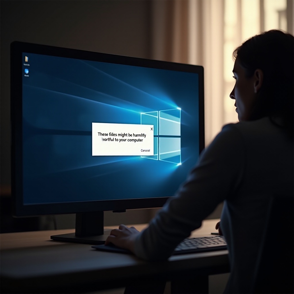 Windows 10 nämä tiedostot saattavat olla haitallisia tietokoneellesi