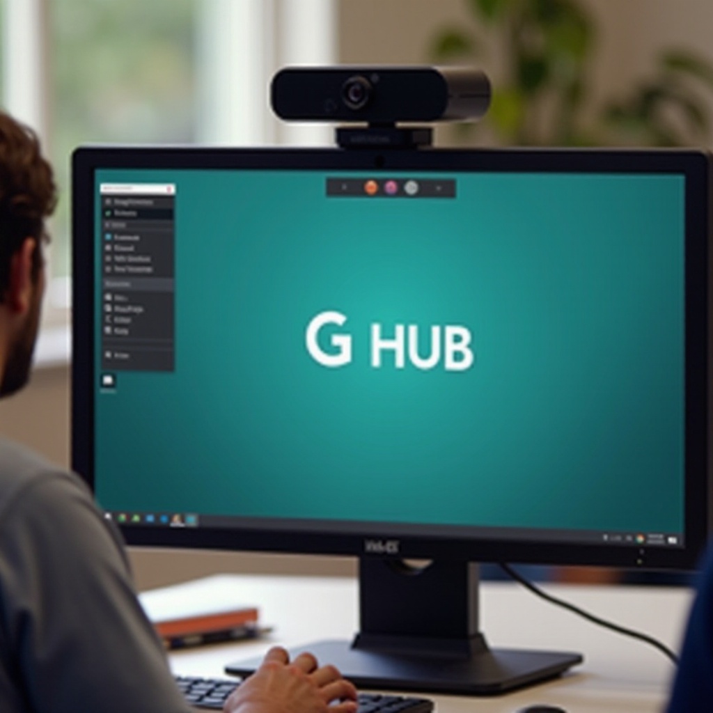 how to remove watermark from logitech camera g hub