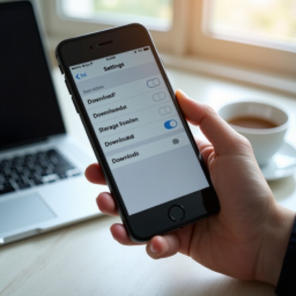 Wijzigen van de downloadlocatie inschakelen