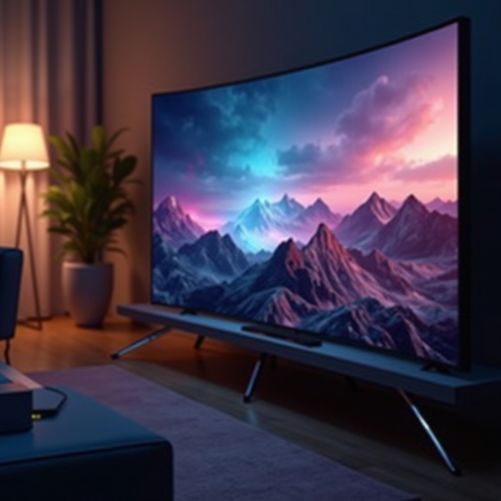 USB가 있는 스마트 TV