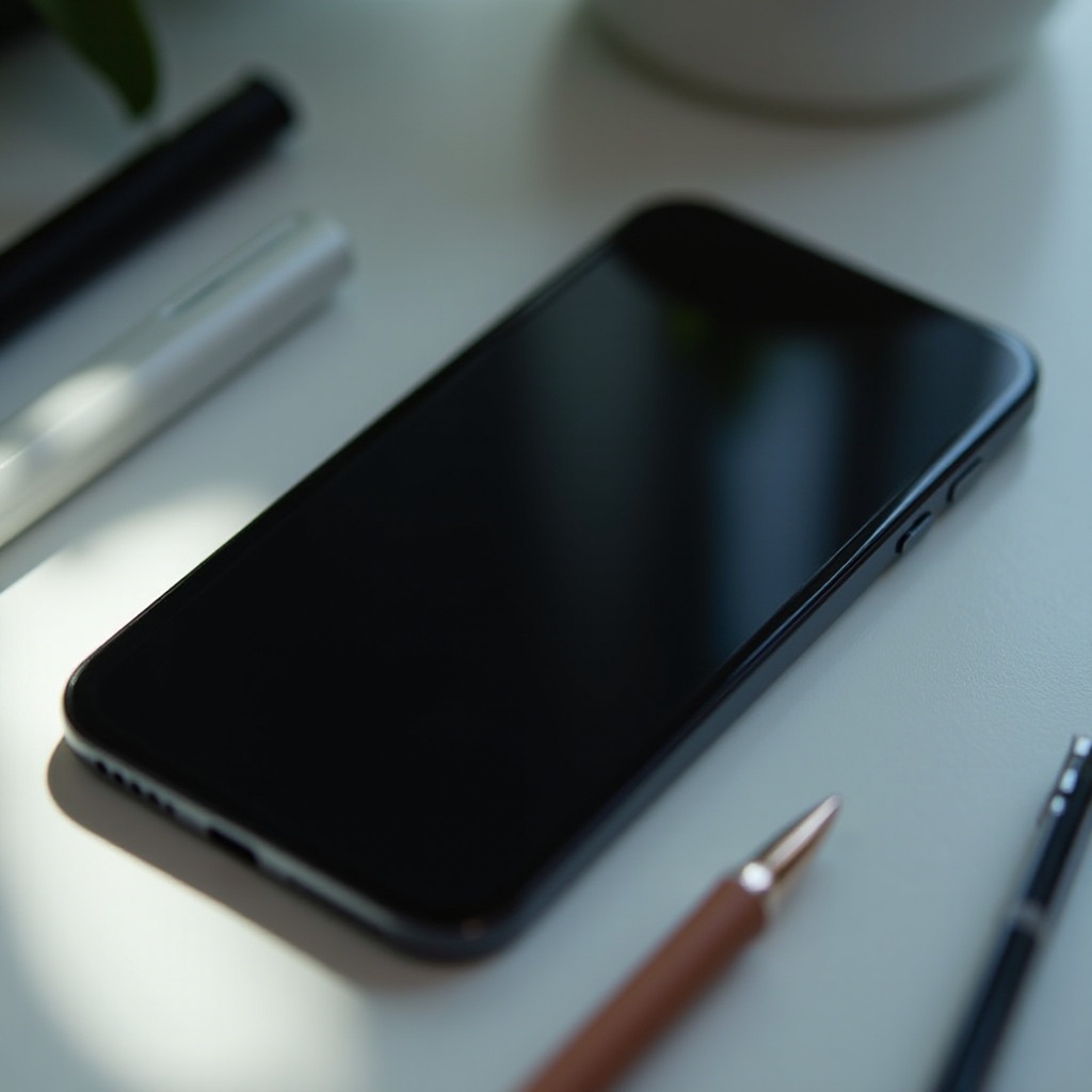 왜 내 아이폰의 배경이 검은색인가요