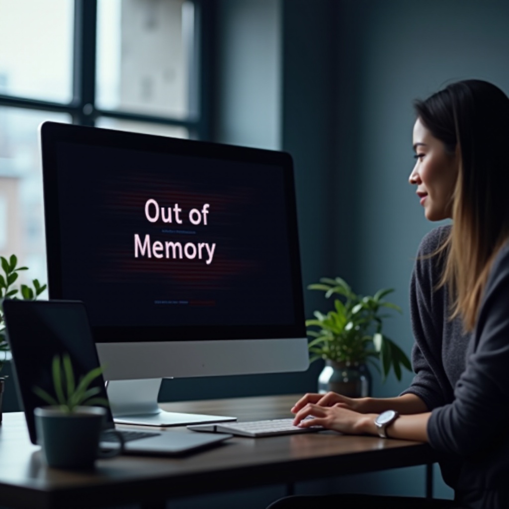 私のコンピューターはメモリが足りないと言っています