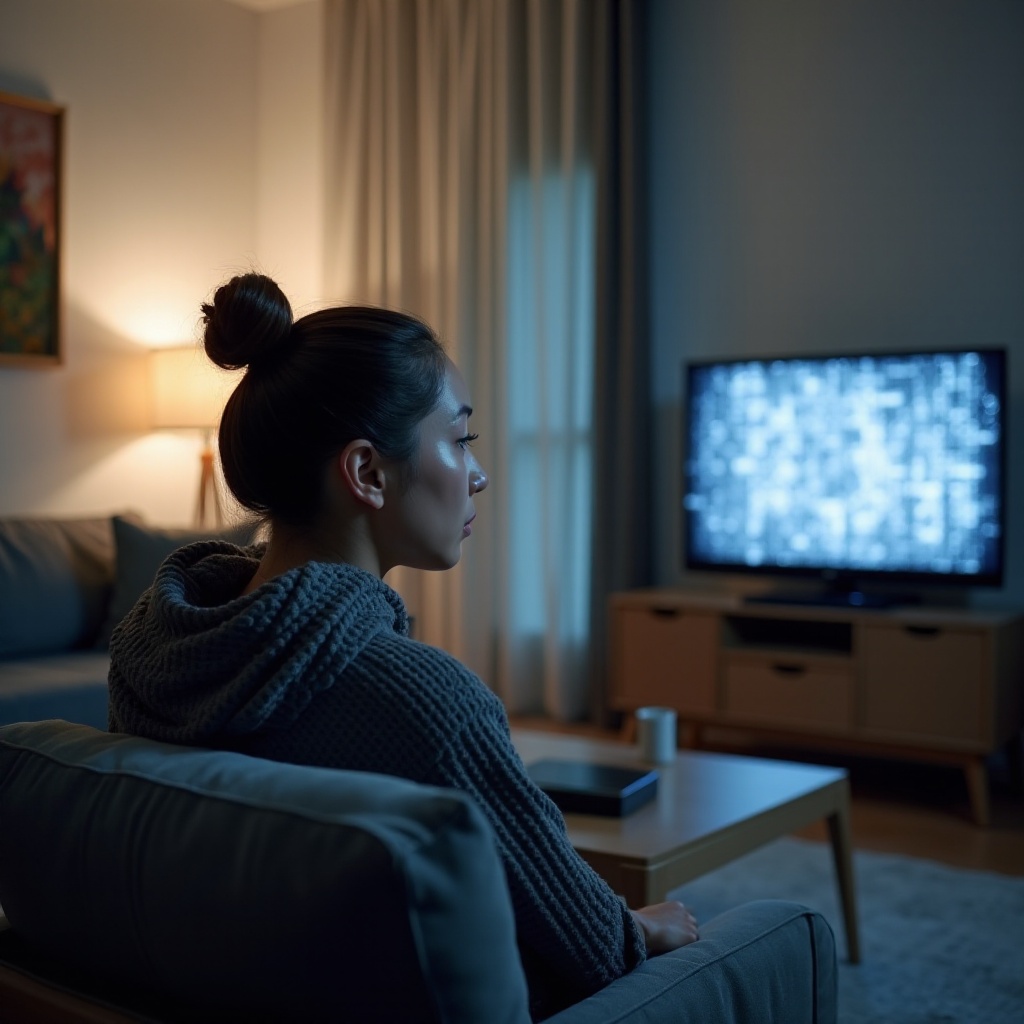 TV saya terus mati setiap 5 detik