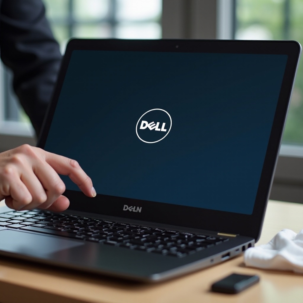 タッチスクリーンのDellのノートパソコンが動作しない