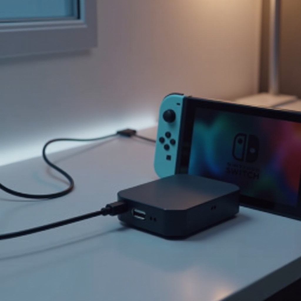 ドックなしでスイッチを充電する方法