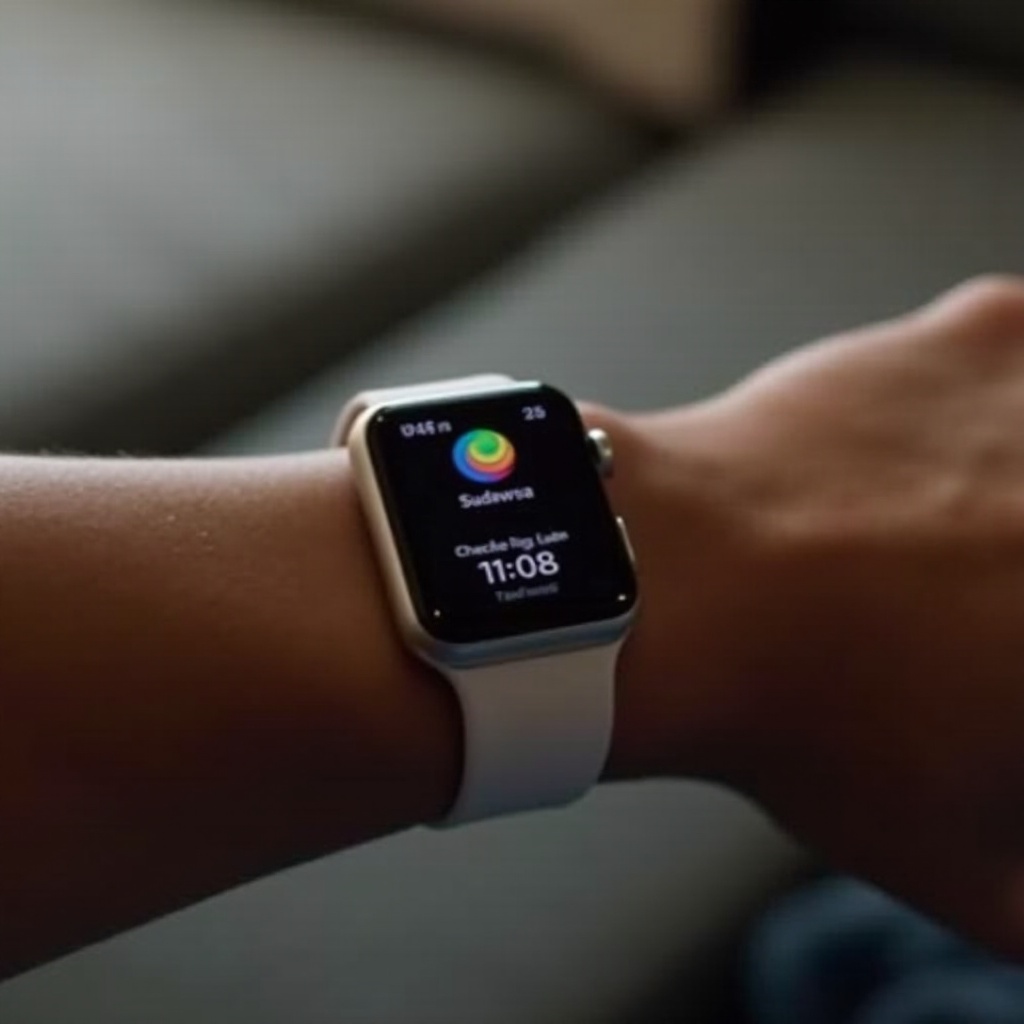 Apple Watch 스마트 스택 끄기