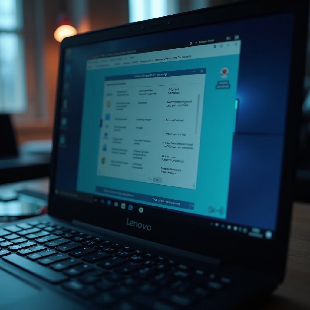 lenovo laptop screen blinking