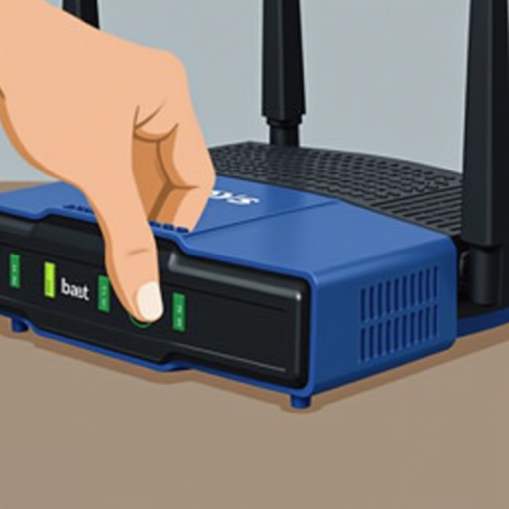 cara melakukan reset keras pada router linksys