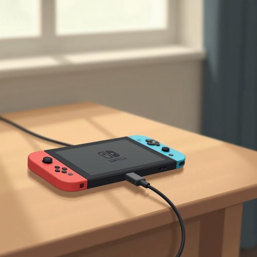 how to charge a switch without the dock