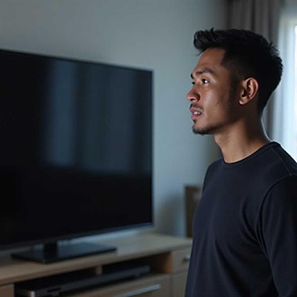 samsung-televisio sammui eikä käynnisty uudelleen