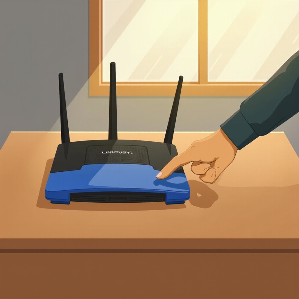 jak zresetować twardo router linksys