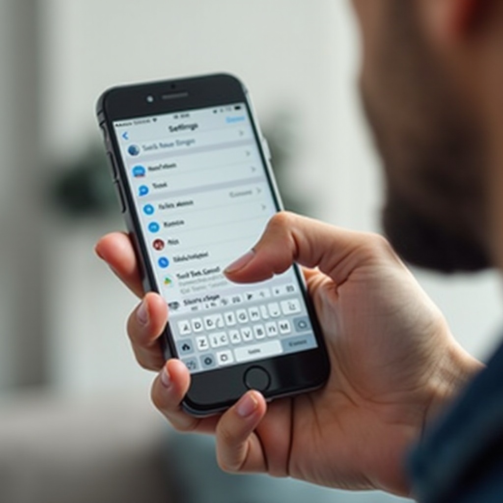 iPhonen tekstiviestit eivät näy