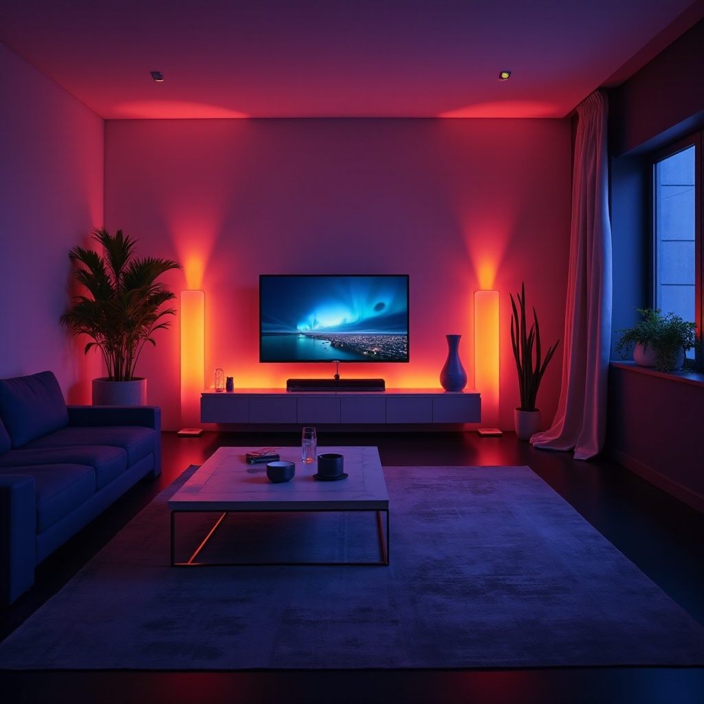 필립스 조명 색상 변경