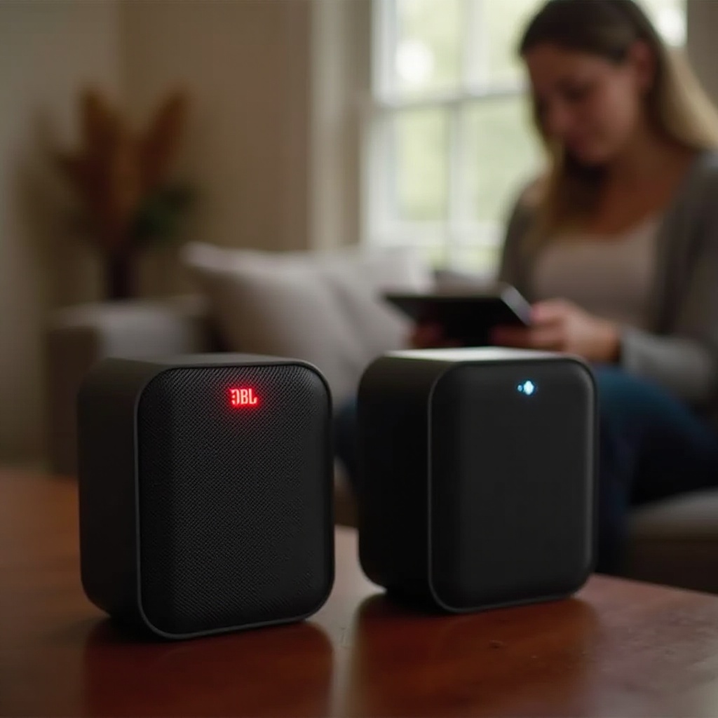 Miksi JBL-kaiuttimeni eivät yhdistä toisiinsa