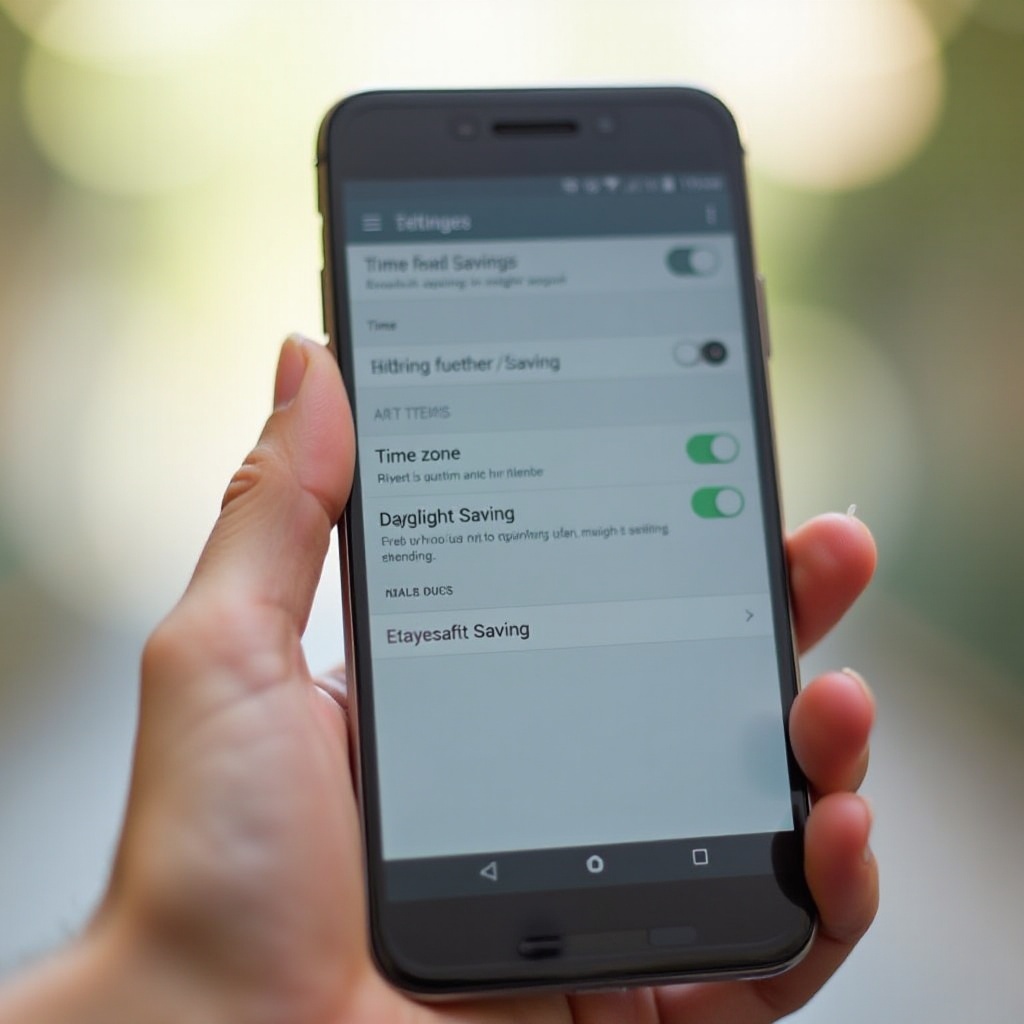 스마트폰이 시간을 자동으로 변경합니까